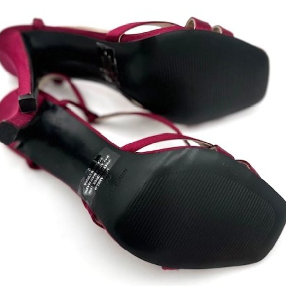 Express Burgandy Heels - Picture 7 of 7